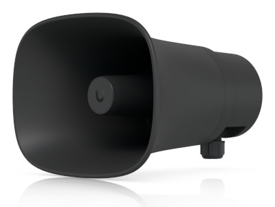 Haut parleur PoE IA Horn Speaker noir - AI Horn Speaker
