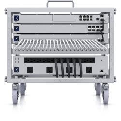 Batirack sur roulette 6U - Toolless Mini Rack