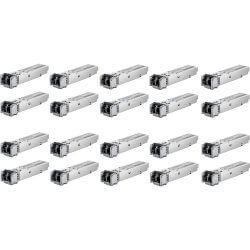 Pack de 20 modules SFP Giga multi. LC duplex 550m