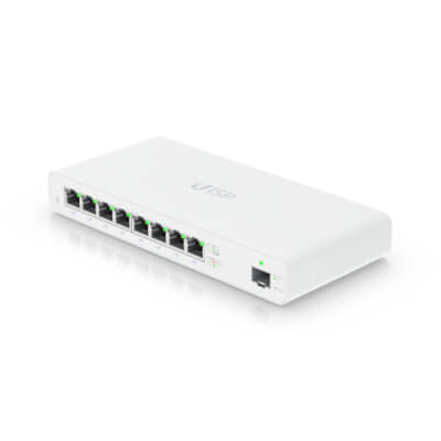 Switch UISP 8x Giga PoE 1x SFP L2